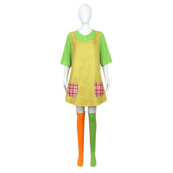 Costume Fille Costume de Fête Cool pour Femmes et Enfants Ensemble 3 Pièces Chemise à Manches Longues Costume Unique Mascarade Enfant pour Carnaval Mardi Gras Jeu de Rôle