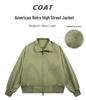 2026 Men's Loose Fit Bomber Jacket: Versatile Casual Spring/Autumn Outerwear for Him and Her
