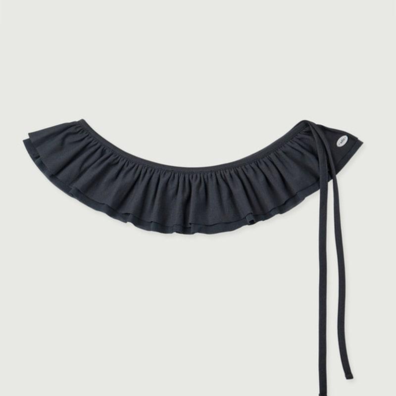 

adit Сетчатый пояс с оборками_темно-серый gray