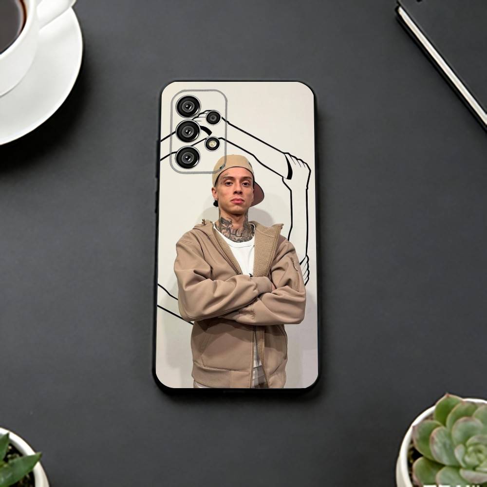 Rapper C-Central Cee Phone Case For Samsung S25,S24,S21,S22,S23,S30,Ultra,S20,Plus,Fe,Lite,Note,10,Black Cover