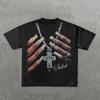 Y2k Streetwear Trendy Big Mouth Graphic Print Oversized TShirt Womens Fashion Round Neck Loose Versatile Casual Short Sleeve