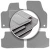 Gray Car Mats For: Volkswagen Polo VI Hatchback (2017)