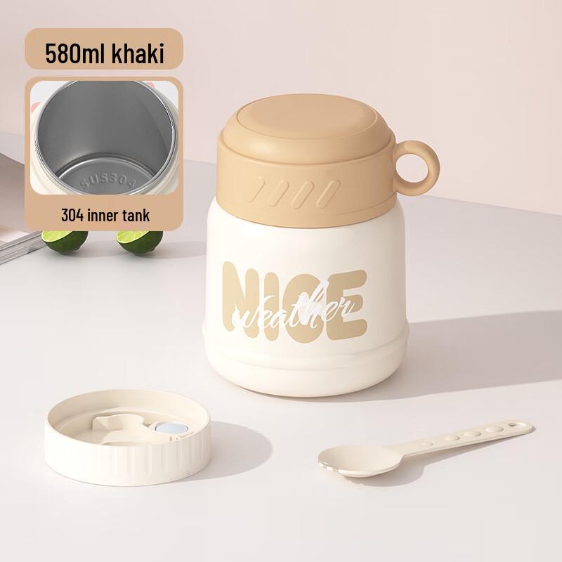 Portable 304 Stainless Steel Bento Box & Breakfast Cup Set