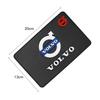 1Pcs Car Logo Non Slip Mat Auto Dashboard Sticky PVC Pads Sticker For Volvo XC90 V90 V60 XC60 V40 EC40 EX40 S80 S60 S90 C40 V70