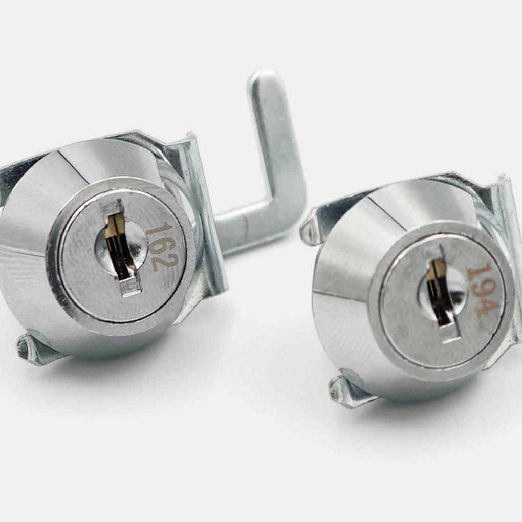 Rust-Resistant Mini Cam Lock With Quick Clip For Cash Box Easy Replacement Metal Cabinet Airbox Lock