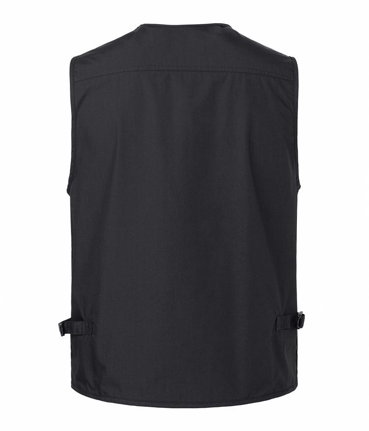 Men's Multi-Pocket Loose Vest for Outdoor Fishing & Photography - Plus Size, Casual Summer 