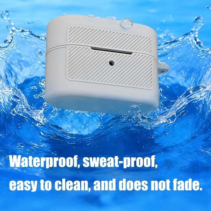 Scratchproof Case Shockproof Skin Wrap for WF-1000XM6 Dustproof Enclosure Housing Washable Silicone Sleeve Enhances Grip