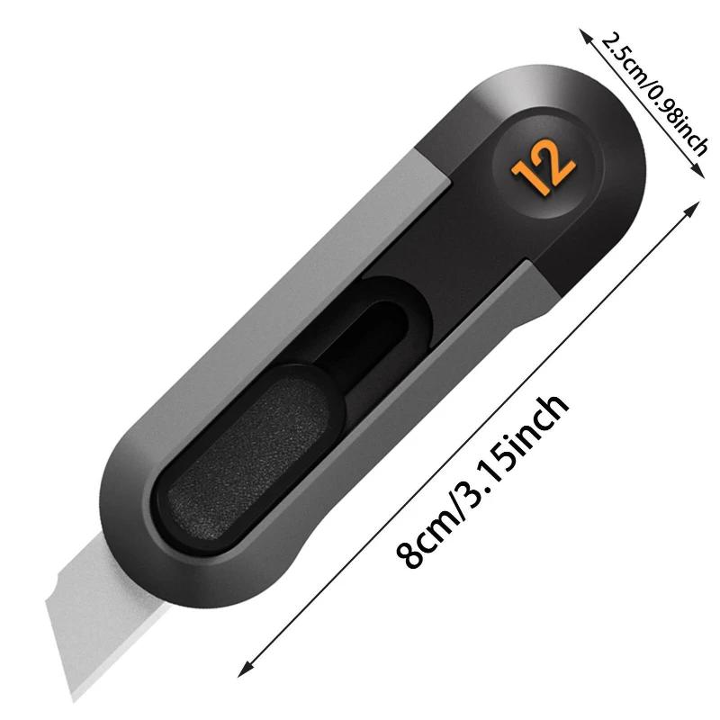 Deli Psací Nůž Řezačka Utility Nůž Široký 18mm 9mm Náhradní Čepele pro Domov Školu Práci Umělecké Potřeby Řezací Nože