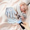 Baby Soothing Palm, Baby Patter for Sleep, Baby Startle Prevention Hand Glove, Electric Baby Hand Sleep Soothers Pillow, Red Bean Filling, Cute for