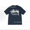 2025 new STU three standards complete spring and summer new tide brand classic cruise printed letters men and women with the same short sleeves