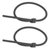 2PCS String Peephole Rubber Tube Pull Wire Peephole Sighting Accessories for Compound Bow
