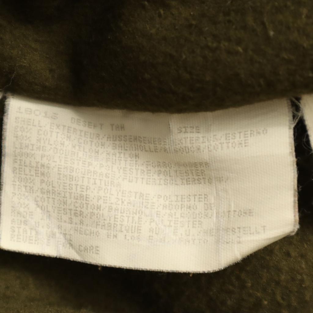 Woolrich Anni '90 Made in USA Vecchio cappotto con colletto in velluto a coste M beige da uomo Usato