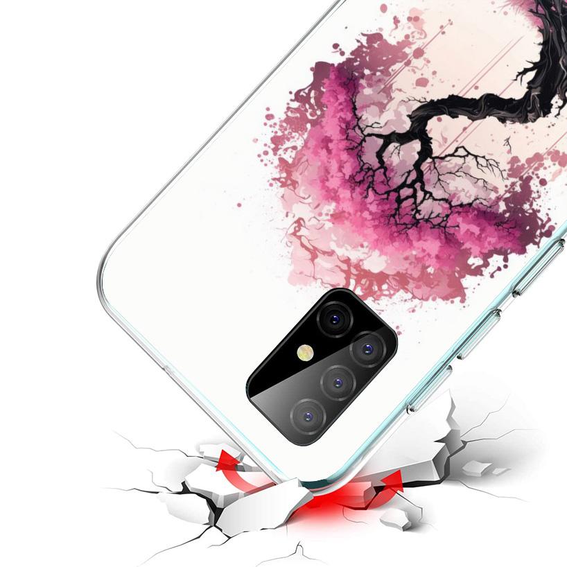 Cherry Blossom Tree Phone Case For Samsung Galaxy A17 A37 A57 A16 A26 A36 A56 A15 A25 A35 A55 A14 A24 A34 A54 A13 A23 A33 A53 Ga