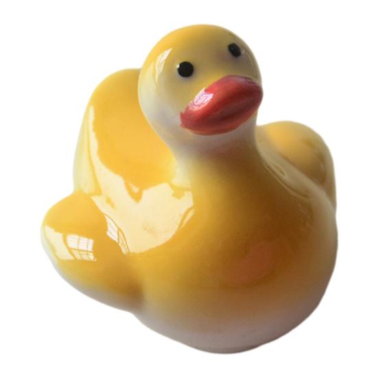 Ceramic Tea Pet Ornament Mini Fish Duck Crab Figurine Statue Sculpture Kung Fu Tea Tray Home Office Desktop Decoration Tea Lover Gift