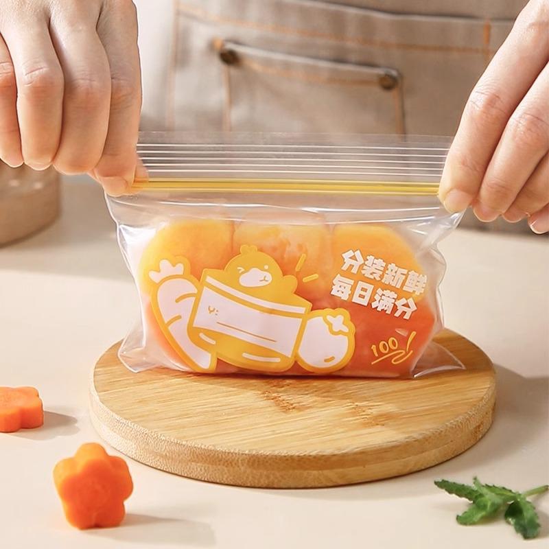 Verdickter Lebensmittelgeeigneter Baby-Snack Frischhalte-Selbstverschließender Aufbewahrungsbeutel