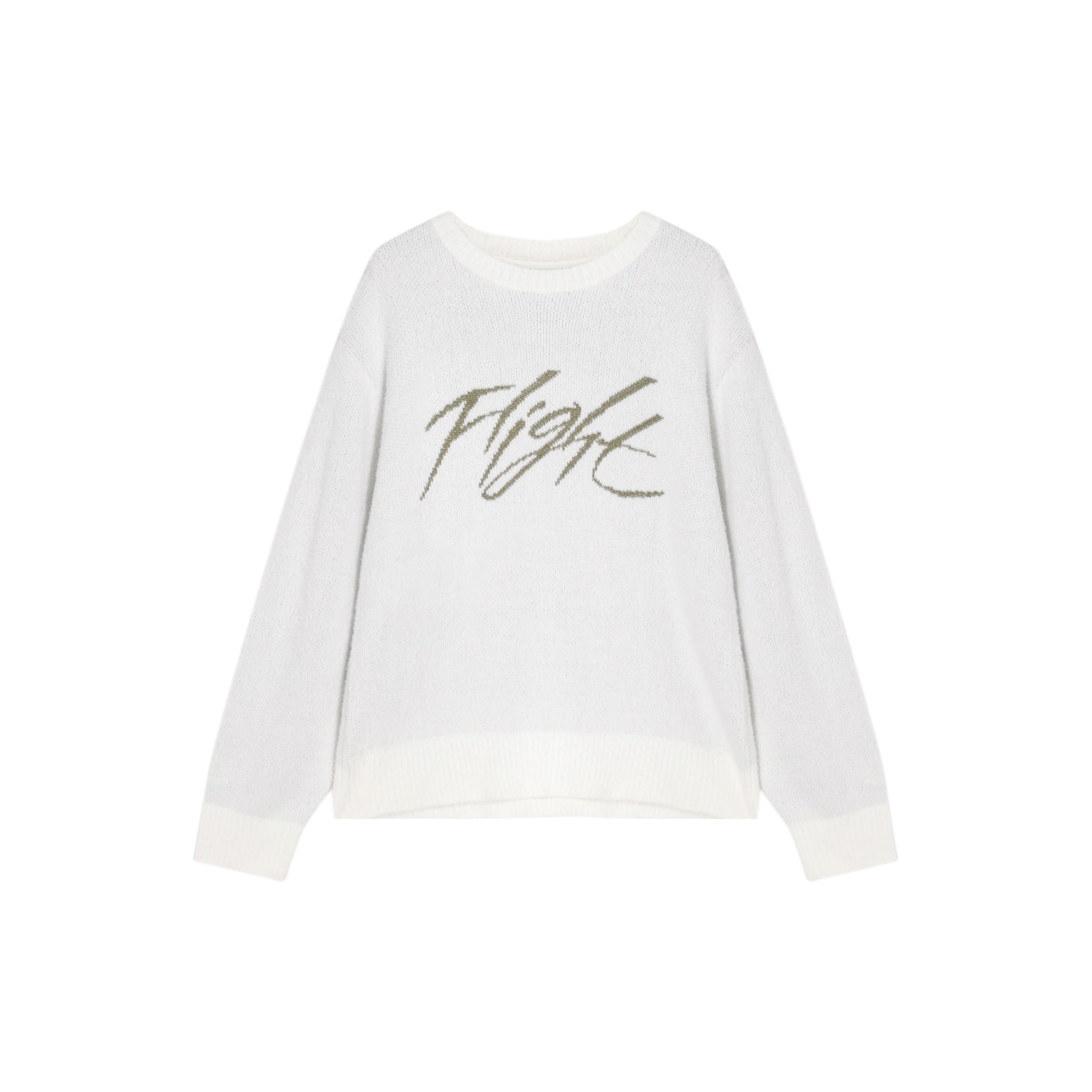 

Jordan Flight Tradition с круглым вырезом, свободный повседневный вязаный свитер, мужские топы, белые FD7390-133 XL