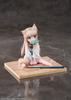 My Cat Is a Cute Girl Kinako Sitting Fish Complete Figure Limited Edition with Bonus Ver. 1/6