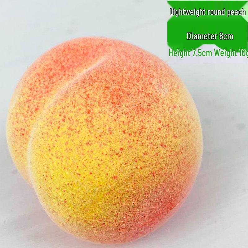Artificial Apple, Persimmon, Lemon, and Banana Decorative Set for Home, Cabinet, and Photography Props