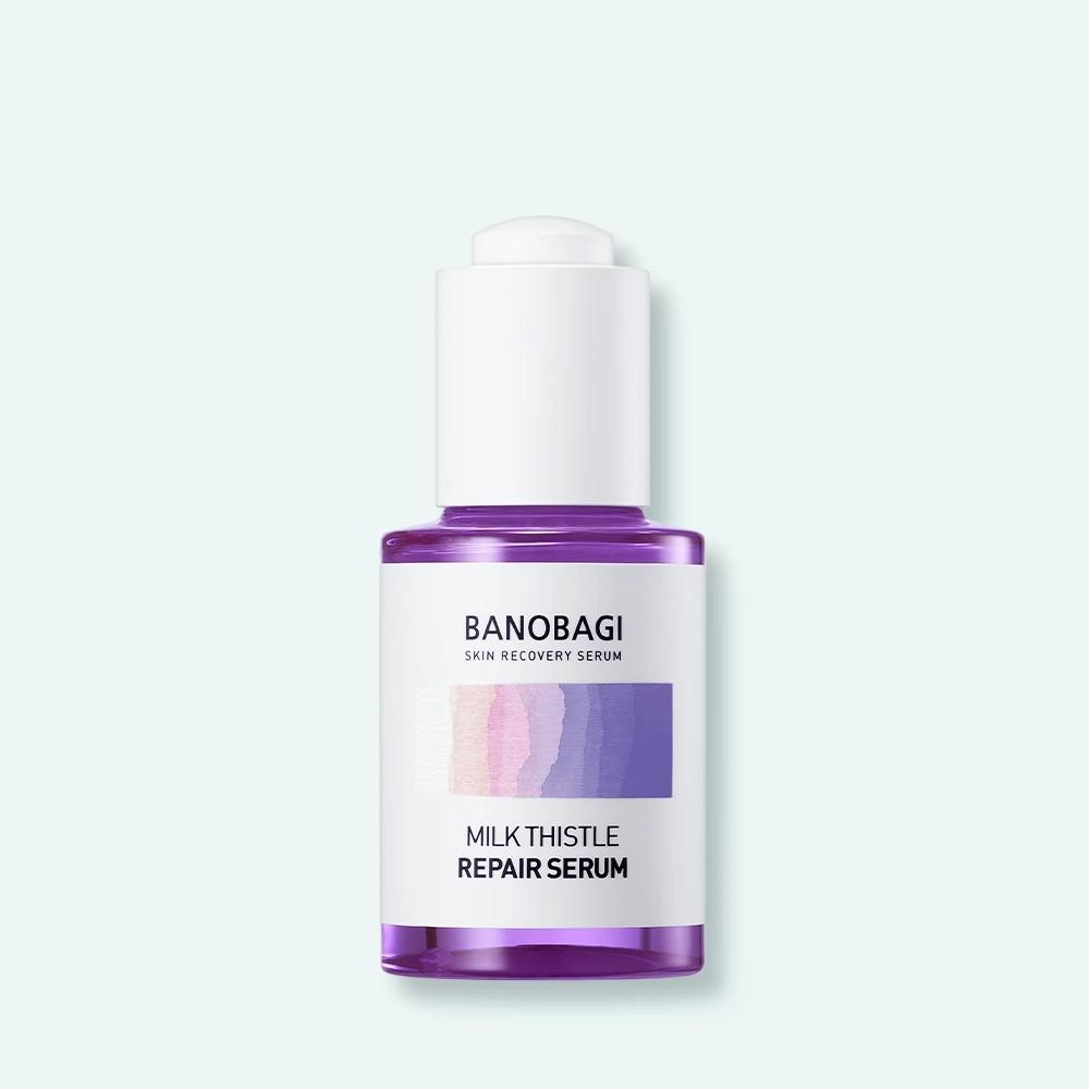 Banobagi Milk Thistle Repair Serum 30ml | Korean Skin Care Face Moisturizer Hydrating Serum For Face | Korean Moisturizer Skin Firming Face Serum