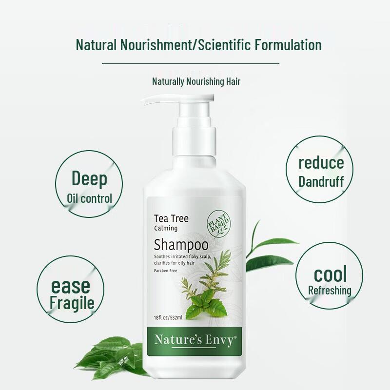 AOG Naturals Tea Tree Soothing Oil Control Shampoo