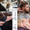 Foarfece de coafură din oțel inoxidabil Foarfece profesionale de coafură pentru tăiere Foarfece pentru bărbier Salon acasă