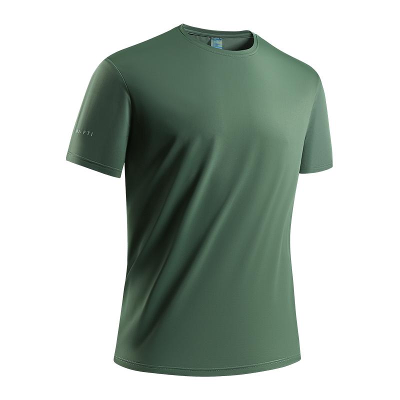 Quick-drying T-shirt Quick-drying Short-sleeved Ice Silk T-shirt Ice Silk Short-sleeved Short-sleeved Round Neck Short-sleeved Sports Short-sleeved 2XL