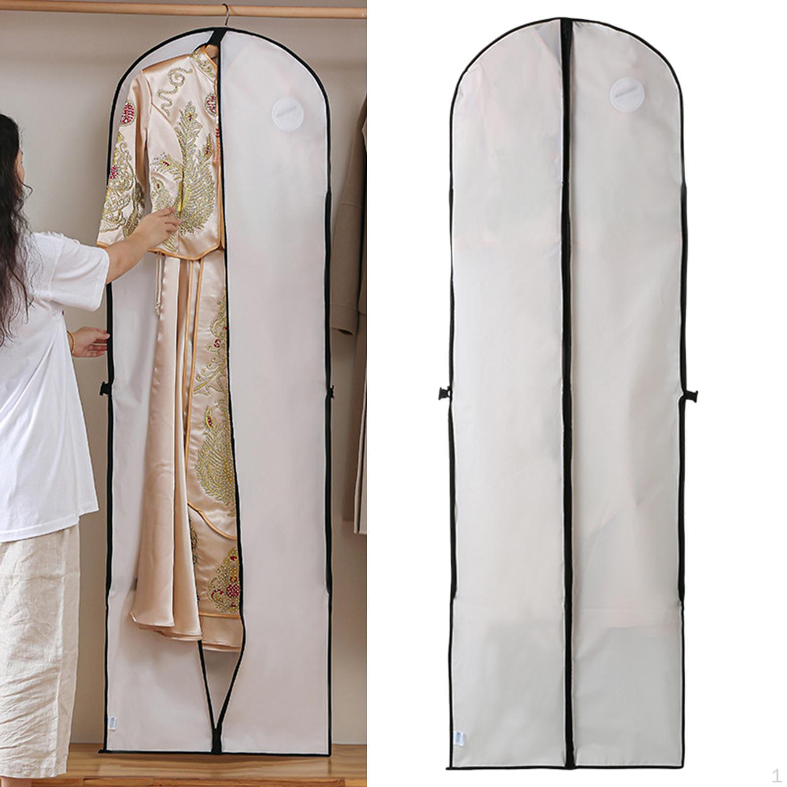Чехлы для одежды Сумка для платья Складная с ручкой Дышащие чехлы для одежды Костюм для пальто Униформа белый 1100₽