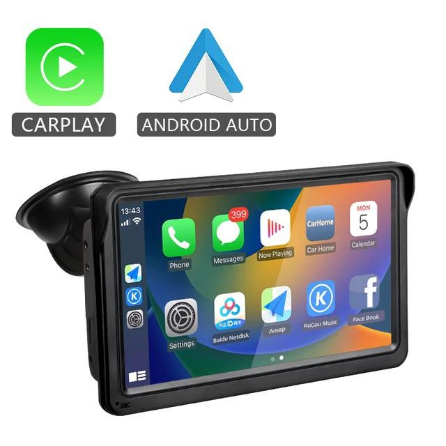 Universal 7Inch Car Radio Multimedia Video Player Wireless Carplay Android Auto GPS Navigation BT5.0 Touch Screen Car Accessory