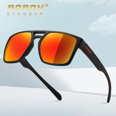 aoron Occhiali da Sole Polarizzati con Montatura TR90 di Design alla Moda per Uomo Donna Accessori Outdoor Colorati Occhiali Sportivi da Guida