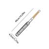 Hot Dog Grill With Wooden Handle Removable Sausage Grill Cage Grill Basket Grill Accessories tools Portable Outdoor BBQ Rack