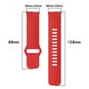 20mm 22mm Silicone Strap For AMAZFIT BALANCE/Active 2 BIP6 5 GTS/GTR 4 3 2e Band Garmin Forerunner 570/Venu SQ 3 2 Plus Bracelet