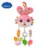 Soft Plush Baby Stroller Hanging Toy Rattle Crib Mobile Hanging Ornament Infant Car Seat Soothing Toy