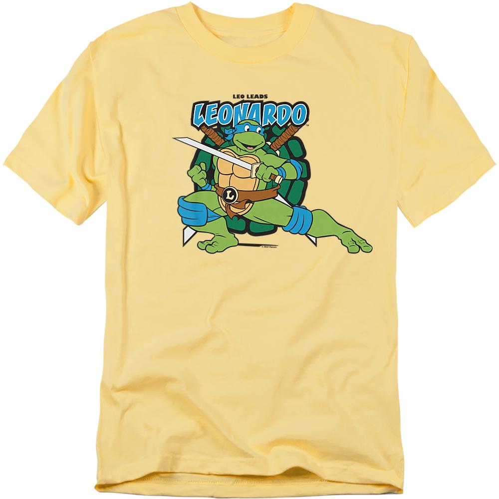TMNT Unisex Adult Leads Leonardo T-Shirt