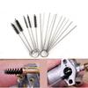10 Cleaning Needles Carburetor Cleaner Tool Multi Purpose 5 Nylon Brushes Carbon Dirt Jet Cleaner Portable Design Wire Cleaner