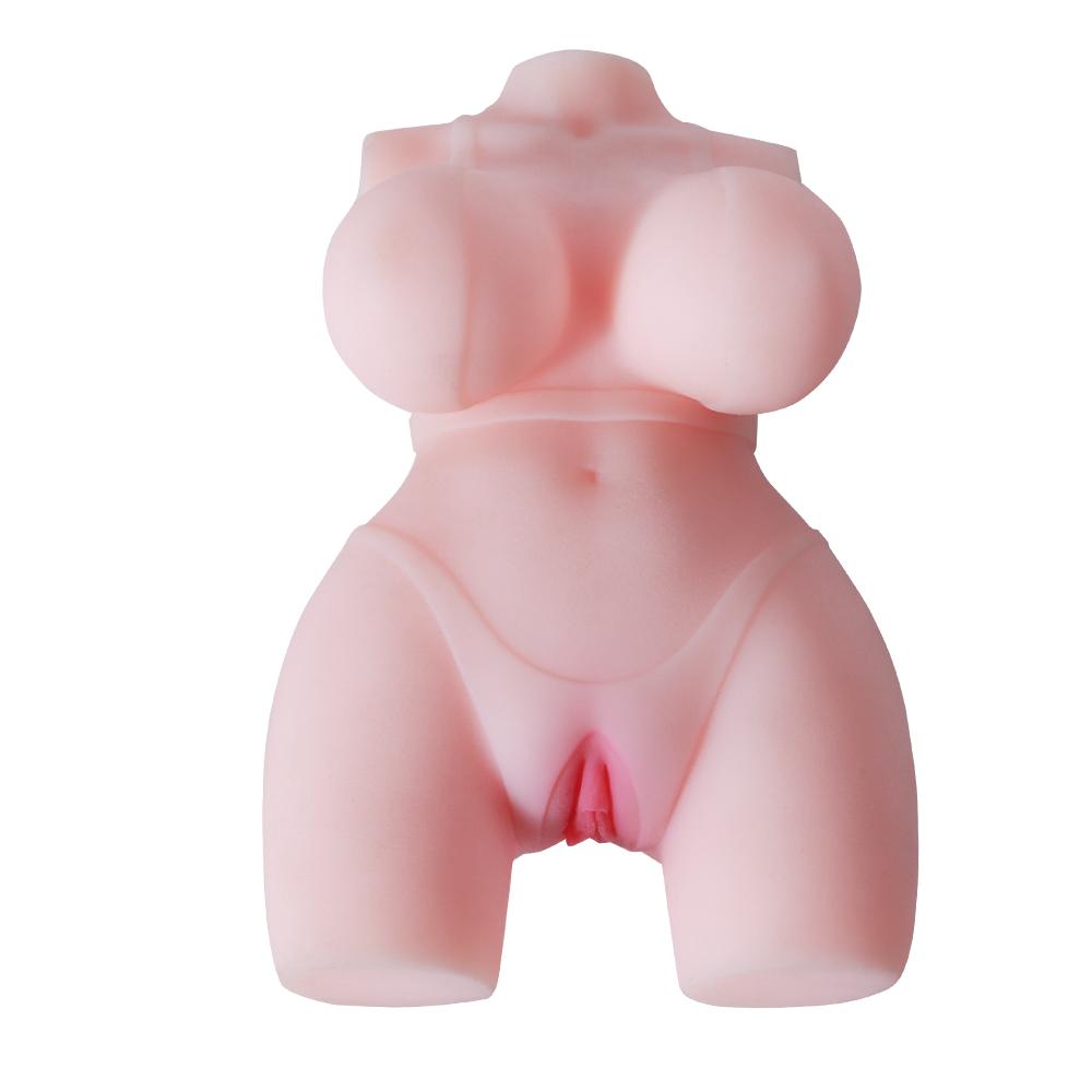 Sexy Half Body Sex Doll for Men Adults Products Breast Anal Realistic Vagina Dual Channel Masturbators