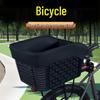 Rear Seat & Front Frame Bike Baskets for Pets & Storage