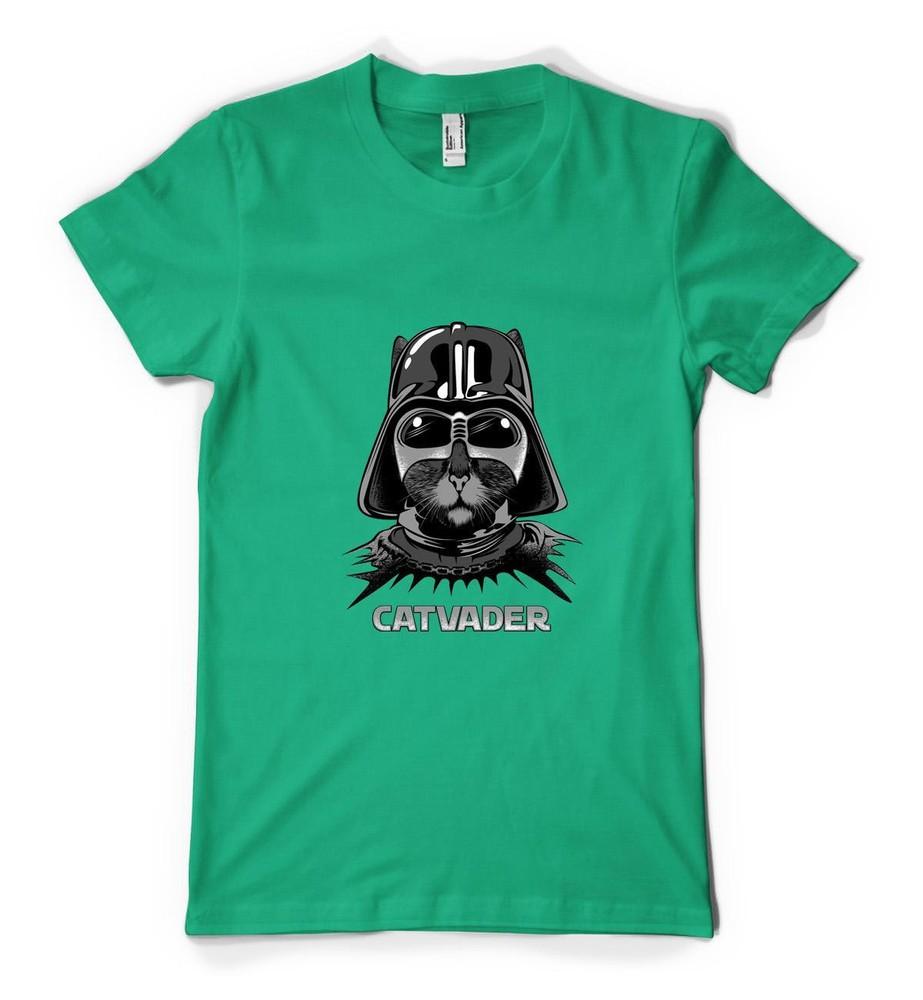 

Cat Vader Darth Animal Cute Sith Lord Star War Personalised Unisex Adult T Shirt M