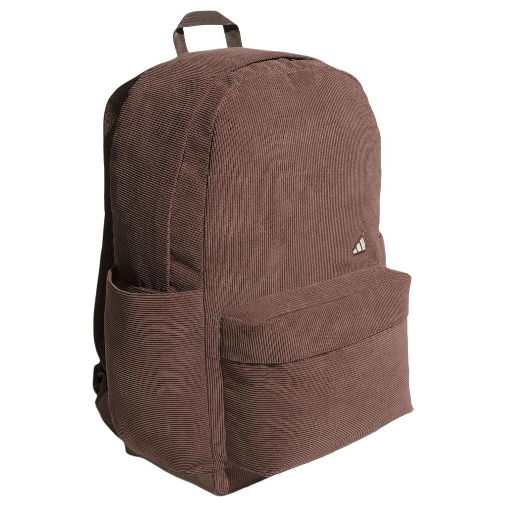 Adidas Corduroy Backpack Unisex Stratum Dark Earthy Brown KE6549