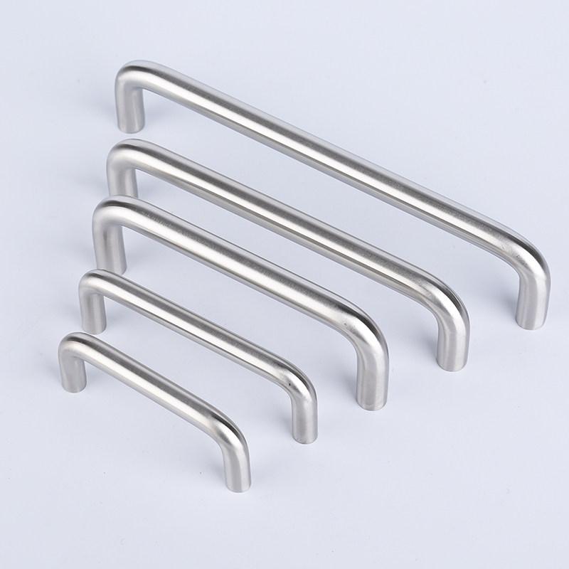 Acero Inoxidable 304 Mango Sólido M4-M8 Rosca Industrial Asa de Caja en Forma de U Tirador para Puerta de Armario Armario Tiradores de Puerta de Armario en Forma de U