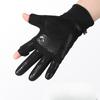 Outdoor Cycling Gloves for Men In Autumn and Winter Sports Waterproof Cold-proof Windproof Plus Velvet Thickened Touch Screen Warm Gloves
