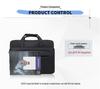 Men's Oxford Cloth Business Laptop Bag - 15" Crossbody Briefcase with Multi-Layer Design