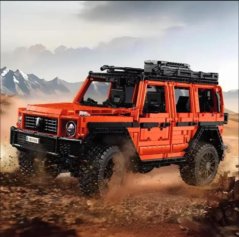 

Креативный набор для сборки автомобиля 42177 G-Wagon 4X4 Внедорожник Игрушка-подарок на день рождения, Рождество, Хэллоуин NO BOX