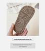 Girls' Velcro Princess Shoes - Soft Sole Leather, 2025 Spring/Autumn Korean Style