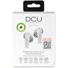 Écouteurs Bluetooth - DCU TECNOLOGIC - Feedforward - Annulation du bruit - IPX5 - 7-8 heures d'autonomie