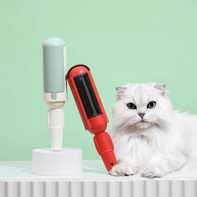 Tierhaarentferner Kleidung Elektrostatische Mehrzweckbürste Katzen-/Hundehaaraufkleber Rolleraufkleber Selbstreinigender Fusselhaarentferner