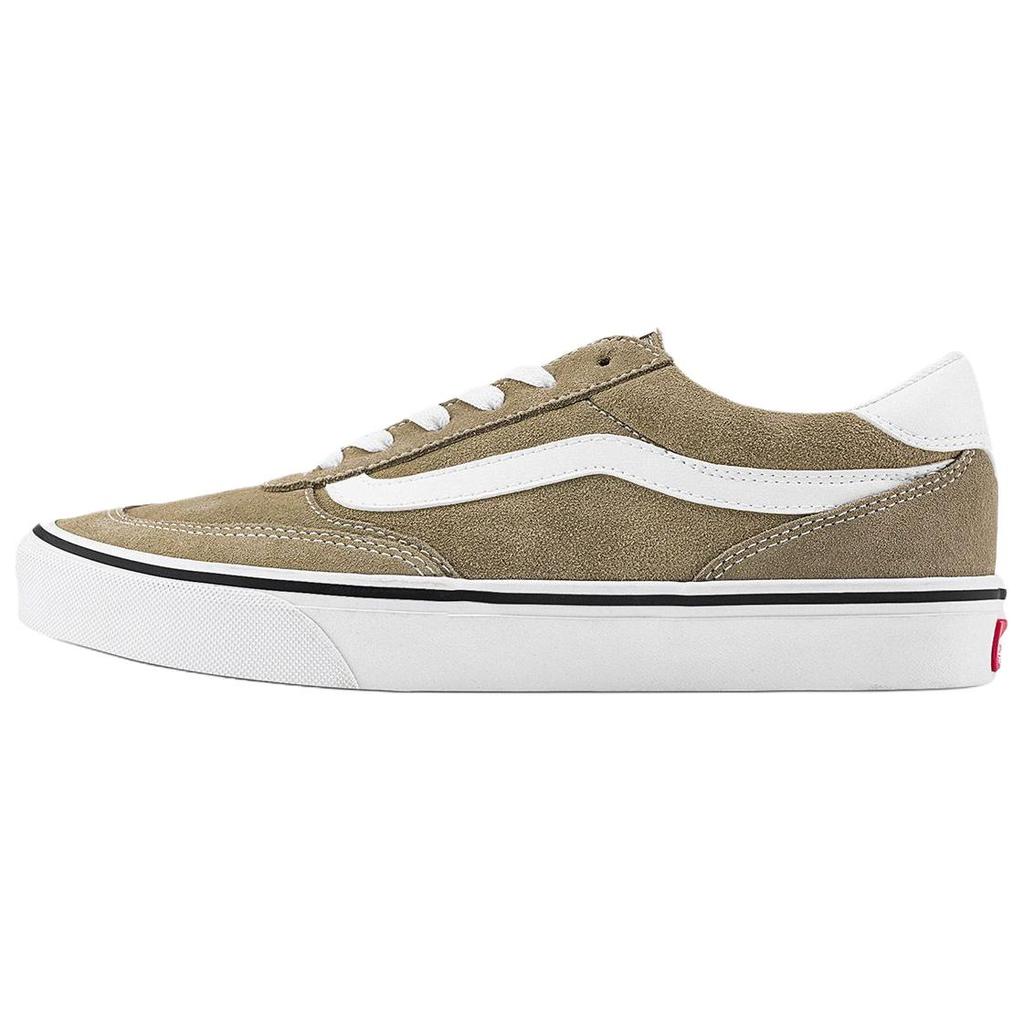 Vans Brooklyn Ls Comfortable Soft Low Top Skate Shoes Men sneaker Brown VN000D7QEMF