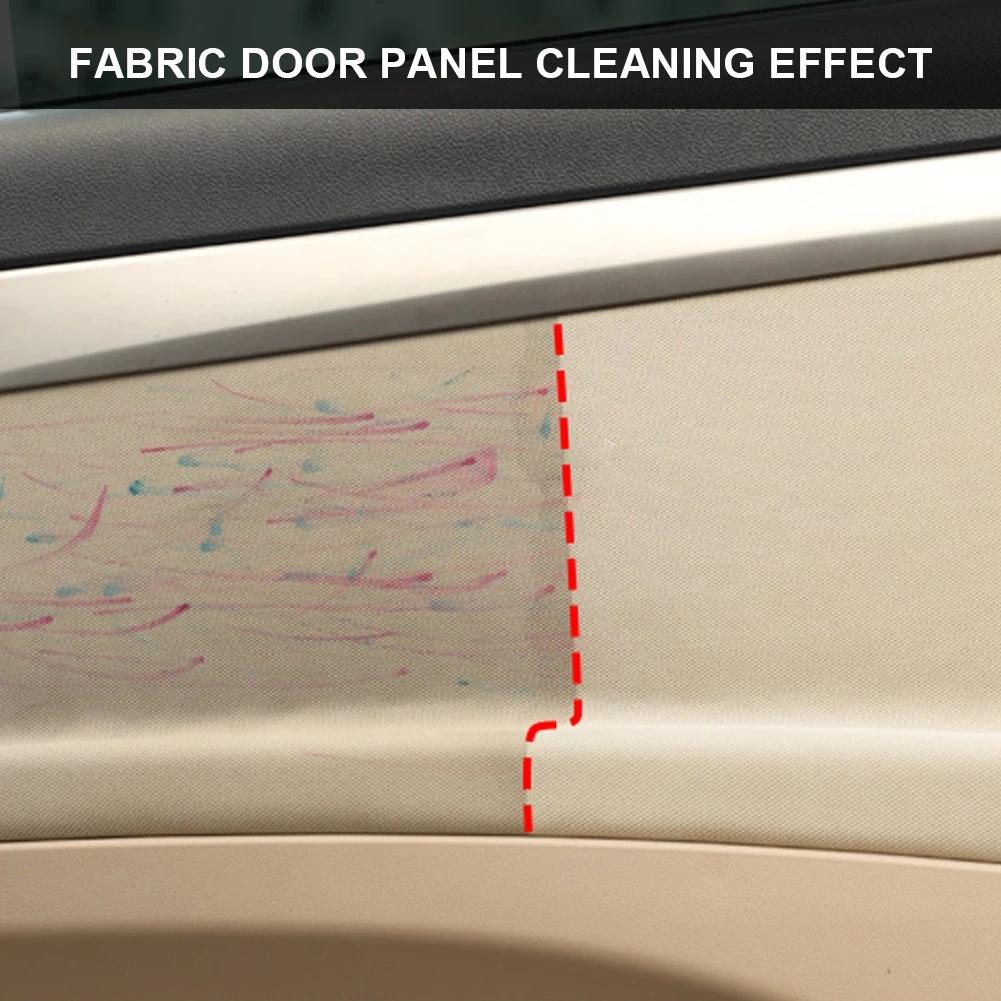 Car Interior Cleaning Agent Car Cleaning Tools Ceiling Cleaner Leather Flannel Woven Fabric Water-free Roof Dash Cleaning Agent