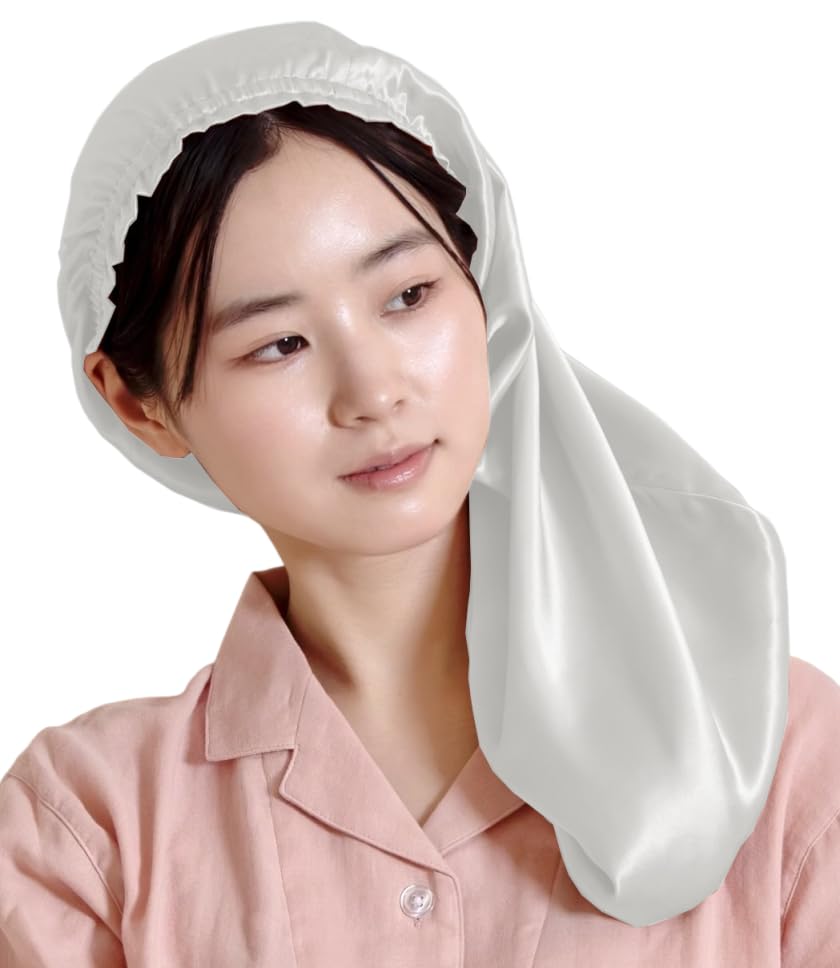 

Специалист по ночным шелковым шапочкам Мой шелк класса 6А Красивые волосы Влагопоглощение Дышащий Все сезоны Бесплатно [my makura] [Сонная макура] 100% слоновая кость