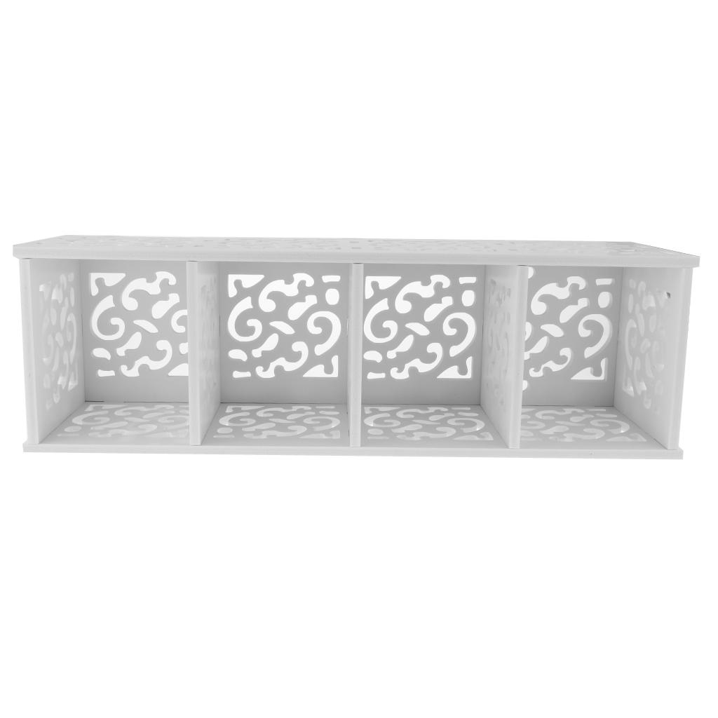 Floating Wall Shelves Contemporary Storage Display Shelf Home Organizer