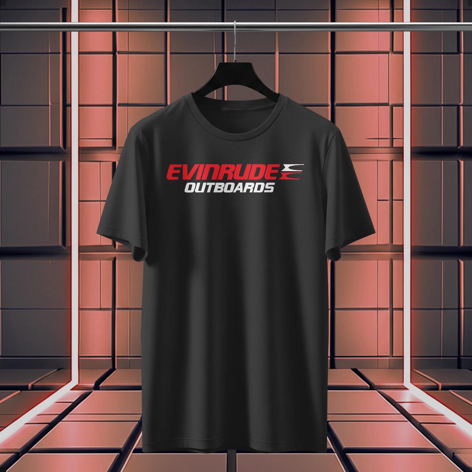Evinrude Outboards logo funny T-Shirt Size S-5XL XL